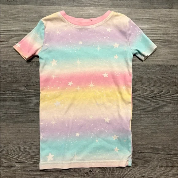 Kids Rainbow Short-sleeves Girl’s Pajama Set
Size 6 - Picture 2 of 7